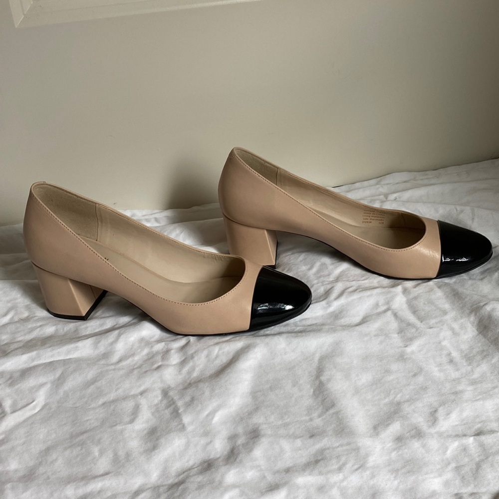 Cold Haan Dawna Cap-Toe Pumps
